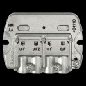 MISCELATORE DA PALO VHF-UHF-UH F + DC