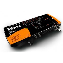 AMP. DTKOM MATV 3I/1U "F" FM-B3-UHF