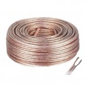 PIATTINA TRASPAR.POLARIZ.CCA 2X0,75 BOB 100M Piattina trasparente polarizzata cca 2x0,75