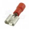 Presa faston preisolata - 6,35x0,8mm red Presa faston preisolata - 6,35x0,8mm - per cavo 0,5-1,5mm² rossa
