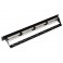 PANNELLO PATCH 19" NON SCHERMATO UTP 24 24 PORTE 8 POLI RJ45 PER RETI CAT.6 NERO  PATCH PANEL
