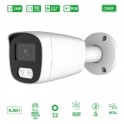 Telecamera bullet ip poe 2m 2,8mm ir led Telecamera Bullet IP POE con sensore da 2M 1/2.9” Progressive scan CMOS e risoluzione v