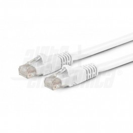 Cavo Patch Cat6 1m U/UTP Bianco Cu PB