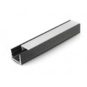 Prof.All.Nero cover PC Opaco 2m Pr/pz