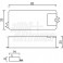 INTERRUTTORE DIMMER TOUCH 12-36VDC Interruttore Dimmer Led-Touch - 12/24/36Vdc - 8A