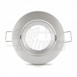 SUPPORTO LAMP.LED SILVER GU10+