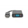 ADATTATORE DISPLAYPORT  VGA ADATTATORE DISPLAYPORT DP 1.2 MASCHIO - VGA 15 POLI FEMMINA CM 15