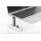 HUB OTG 3 PORTE TIPO "C" USB 2.0 CON LES HUB OTG 3 PORTE TIPO "C" USB 2.0 CON LETTORE DI SCHEDE DIGITUS