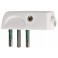 SPINA 2P+T 10A SPA 90° BIANCO VIW00206B VIMAR