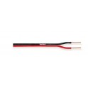 PIATTINA ROSSO NERA 2X0,75 CCA 100M GBC