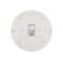 PLAFON.TONDA IP44 LED 24W D.28 C/SENS.MICROONDE 4000°K