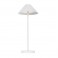 LAMPADA DA TAVOLO IN ALLUMINIO BIANCA LIBERTY - LAMPADA DA TAVOLO IN ALLUMINIO A BATTERIA 3W BIANCA