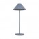 LAMPADA DA TAVOLO IN ALLUMINIO SILVER LIBERTY - LAMPADA DA TAVOLO IN ALLUMINIO A BATTERIA 3W SILVER