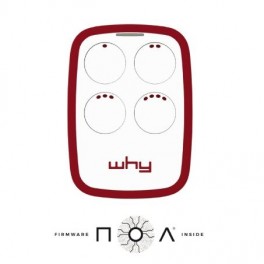 RADIOC.NEW WHY EVO GRANADA RED NOA ART.4791020 GRANADE RED VERSION Multifrequenza compatibile con oltre 50 marchi presenti sul m
