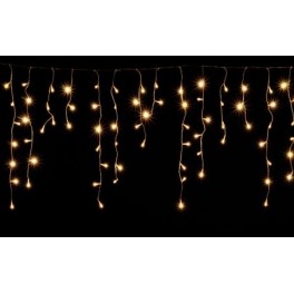 TENDA LEDS CONNECT 96LED 3,5M B.CALDO CAVO NERO U.EST.