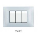 PLACCA TECNOPOL. GEM 6002-09 2P SILVER