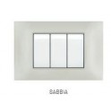 PLACCA TECNOPOL. T2 6002-11 2P SABBIA