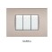 PLACCA TECNOPOL. ART 8004-12 4P SABBIA
