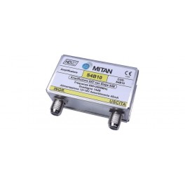 AMPLIFICATORE LINEA SATELLITE 14DB S4B10 - AMPL. SAT 14DB