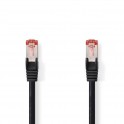 CAVO CAT 6 S/FTP  2 METRI NERO Cavo di rete Cat 6 S/FTP | RJ45 maschio - RJ45 maschio | 2.0 m | Nero