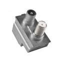 Presa passante direzionale demiscelata -6 dB  cc OPS6 DEM TV-SAT cc