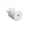 CARICATORE CON SPINA SHUKO E PORTA USB-C