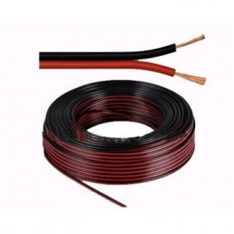 CAVO ROSSO/NERO  2X1,00 AL METRO TASKER CAVO C102 2x1,00 ROSSO/NERO - BOB. MT. 100
