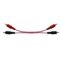 CAVO PREASSEMBLATO 2RCA - 2RCA 2mt