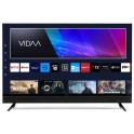 TV LED SMART 32" SONIC QLED 4K VIDAA CON SOUNDBAR INTEGRATA E 2 TELECOMANDI TELE SYSTEM