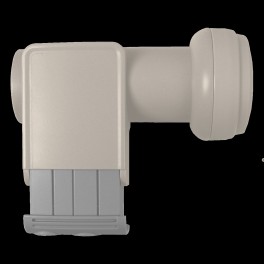 LNB WIDEBAND 2 OUT  H-V G57dB LNB WideBand 2 uscite: V/H - Serie Overlight