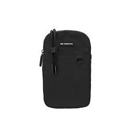 CROSSBODY BAG NYLON NERA Borsetta con tracolla regolabile
