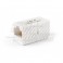 ACCOPPIATORE CAT6A FEM/FEM UTP PLASTICA Accoppiatore RJ45 Cat.6A Presa/Presa Non schermata - Plastico