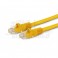 CAVO UTP CAT6 2,0M SP-SP RA/CO Cavo di rete Patch in Rame Cat. 6 Giallo U/UTP 2m
