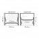 Profilo Allum.e cover PMMA Opaco 2m Pr/m
