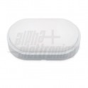 Plaf.Led Ovale 14W 230V 3000K Bian.gri.