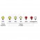Torcia a Led slim tascabile a batteria t Torcia a Led slim tascabile a batteria - 2,5W - Serie Flat