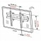 WALL 3  SUPPORTO TV 21"-40" INCLINABILE WALL3