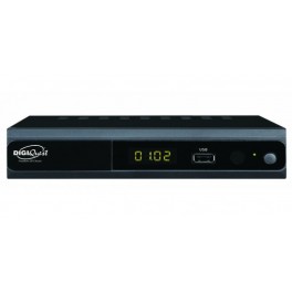 RICEVITORE DIGIQUEST TWIN TUNER REC Decoder Digitale Terrestre Full HD, chipset 10 bit. Telecomando Multicontrollo, controllo di