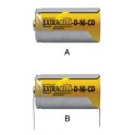 BATTERIA NI-CD TORCIA 1,2V 4000mA SEN.TE BATTERIA RICARICABILE 4000 MAH SENZA TERMINALI