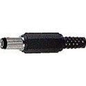 PRESA DC MIN.(5,5X2,1) NERO+GUIDA