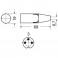 SPINA  MICROFOINICA XLR SPINA CANON VOLANTE  , 3 POLI PER MICROFONO TIPO STANDARD SP.MICROFONO 3 POLI STANDAR