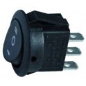 DEVIATORE 3P. ON-OFF-ON NERO 12V