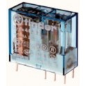 RELE' MINI  2SCAMBI  24V CC 8 AMPERE