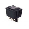 DEVIATORE A BASCULA BIPOLARE PER AUTO DEVIATORE A BASCULA BIPOLARE PER AUTO NERO (MOM)-OFF-(MOM) Dimensioni Corpo	31x25x16 mm