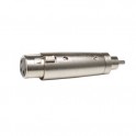 ADATTATORE MICROFONICO ADATTATORE MICROFONICO XLR DA PRESA 3 POLI A SPINA RCA