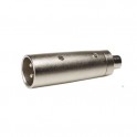 Adattatore microfonico da spin XLR a rca Adattatore microfonico xlr da spina 3 poli a presa rca