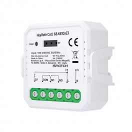 MODULO SMART WI-FI A CONTATTO PULITO ISNATCH HeyRelè - Modulo smart wi-fi a contatto pulito