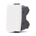 DEVIATORE UNIPOLARE (16A-250V) T3 503B BIANCO