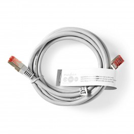 CAVO DI RETE CAT 6 Cavo patch schermato per installazioni CAT6, adatto per ambienti di rete a 10/100/1000 megabit.