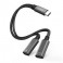 ADATT. USB-C audio e ricarica simultanea